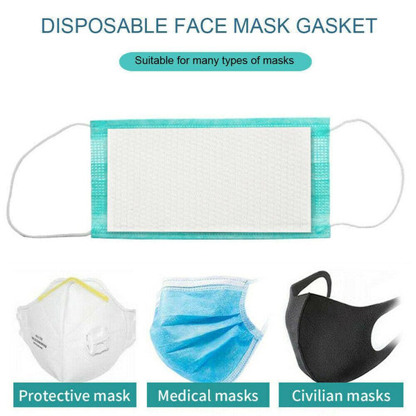 3 Layer Protective Filters for Masks - Disposable - 100 Pack