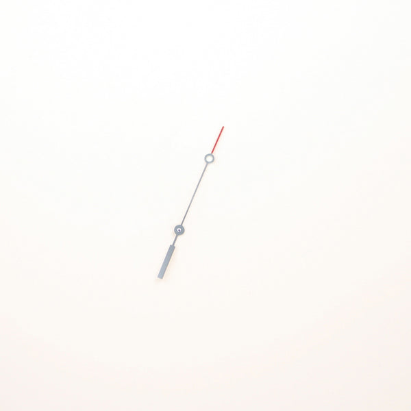 Omega Silver Sweep With Red Tip  066PZ4135