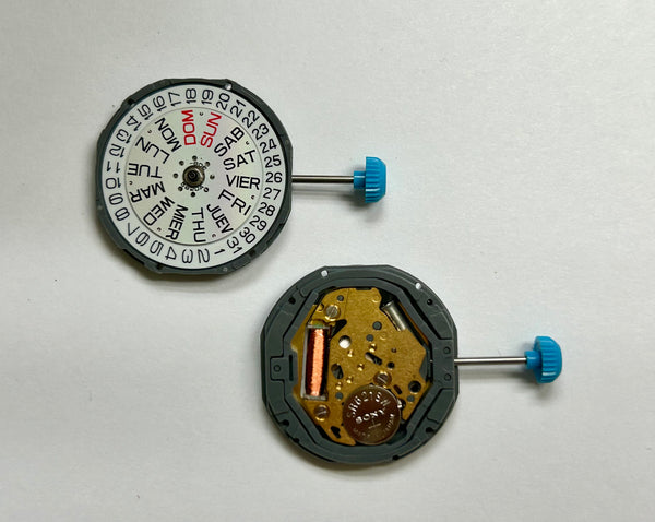 Miyota (Citizen 6102 ) 6M02 Day-Date at 3 Movement
