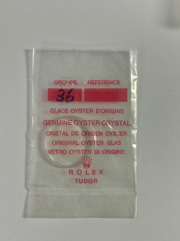 Genuine Rolex Tudor Crystal 25-36