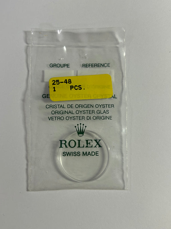 Genuine Rolex Crystal 25-48