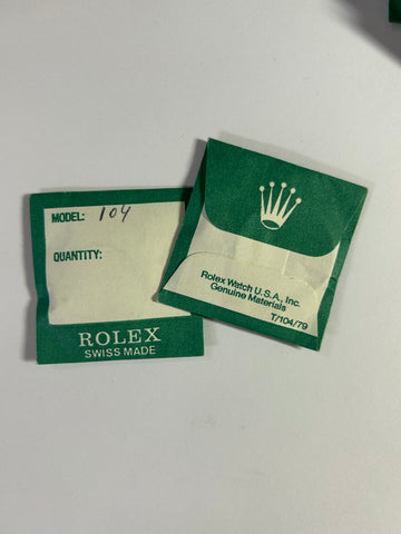Genuine Rolex Crystal 25-104