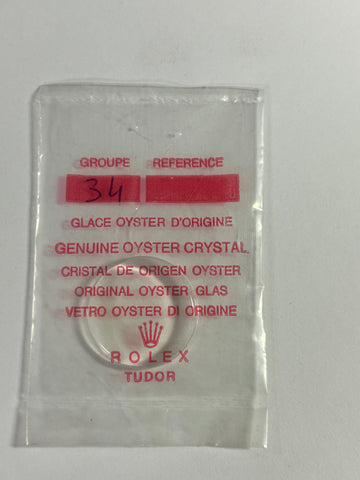 Genuine Rolex  Crystal 25-34