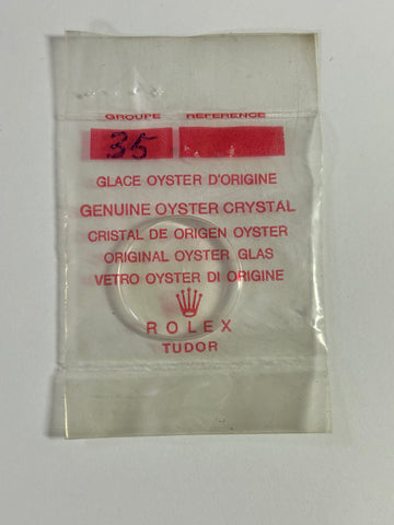 Genuine Rolex Crystal 25-35