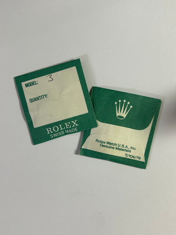 Genuine Rolex Crystal 25-3