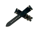 Horween Shell Cordovan Double Stitch Watch Strap