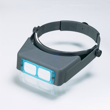 Headband Magnifier - OptiVisor DA-10 3.5x - Glass Lens