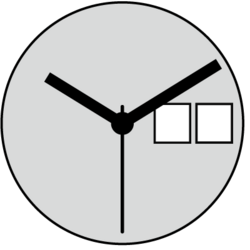 Harley Ronda 509 Big Date at 3 Movement - Swiss Parts