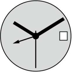 Harley Ronda 505 - 24H GMT Date at 3 Movement