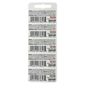 391 Maxell Watch Battery - IEC: SR1120W