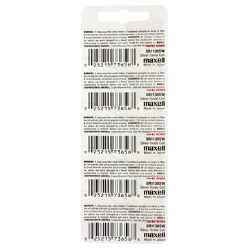 390 Maxell Watch Battery - IEC: SR1130SW