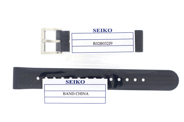 Seiko R02B032J9 19mm Dark Blue Strap for SLA039